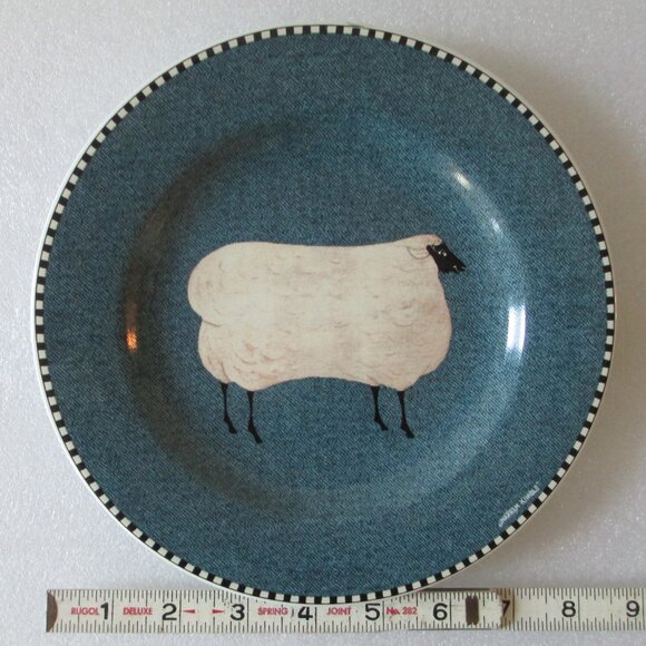 SET OF 3 "BARNYARD ANIMALS" SIDE PLATES - Picture 11 of 16